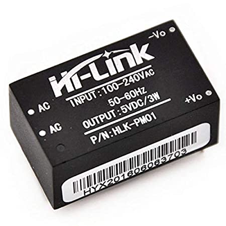Hi-Link Power Supply HLK-PM01 100V-240VAC / 5VDC - 0.6A 3W