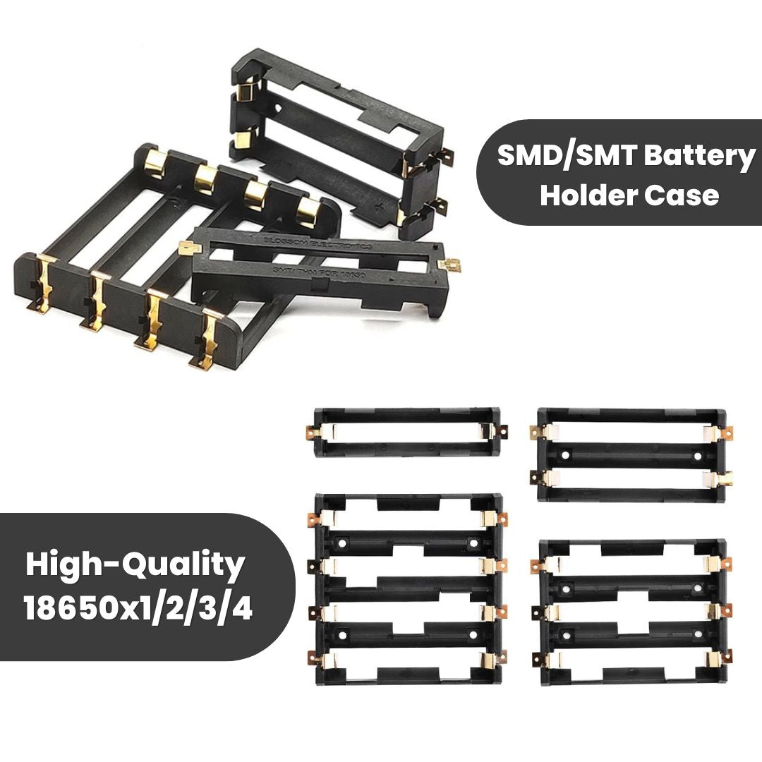 18650 SMD/SMT Battery Holder Case (High-Quality)