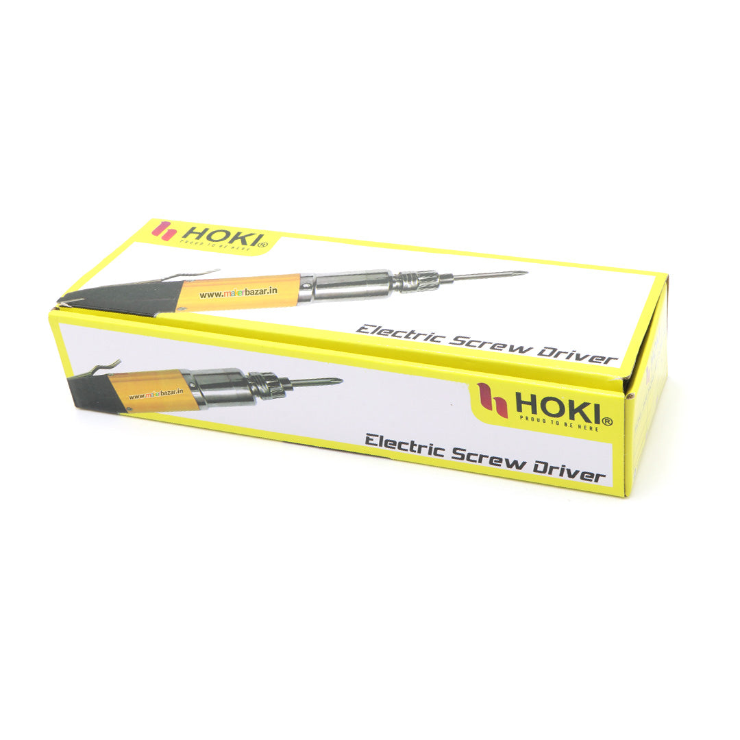 Hoki: Electric Screwdriver with 2 Bits