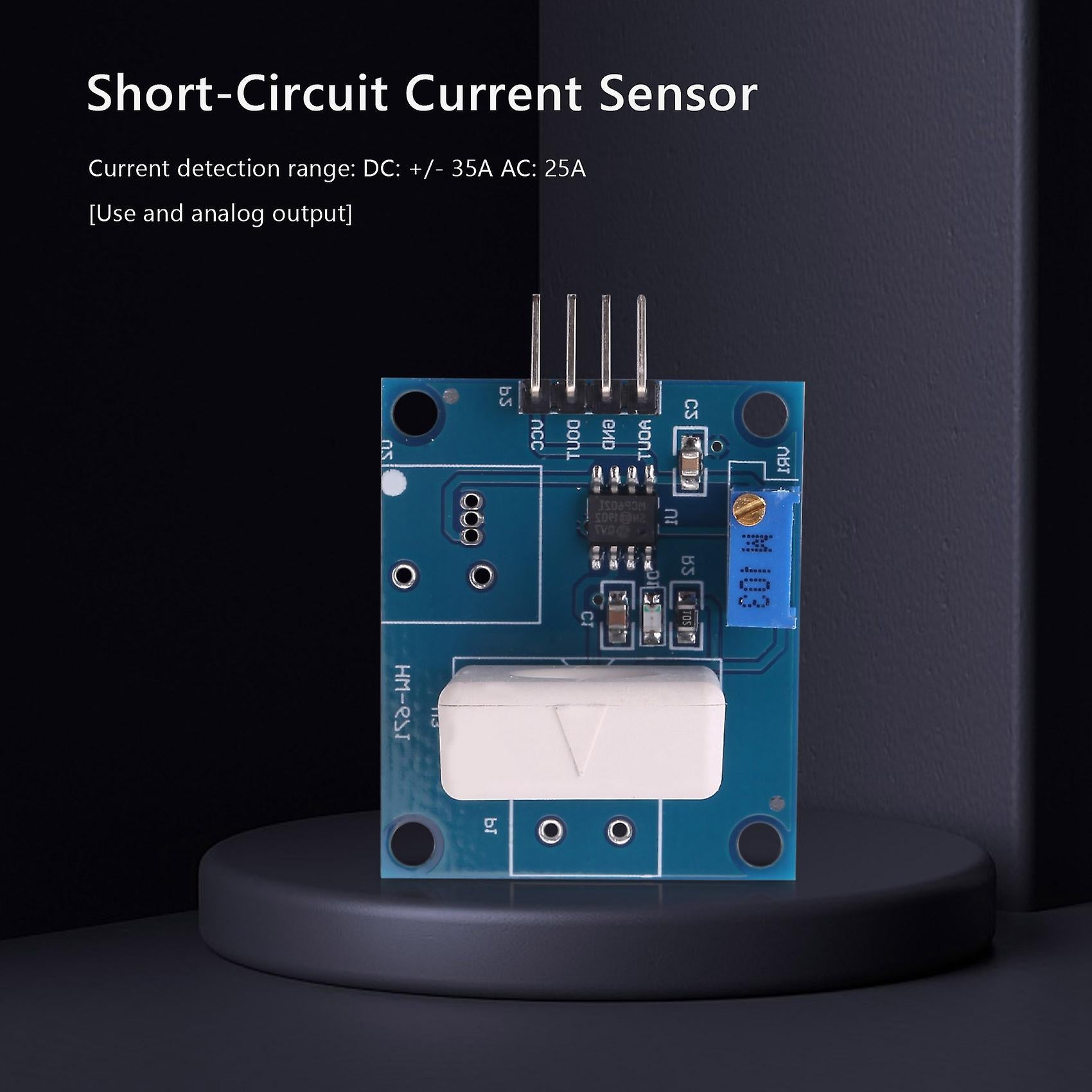 WCS Hall Current Sensor Detection Short Circuit Protection Module