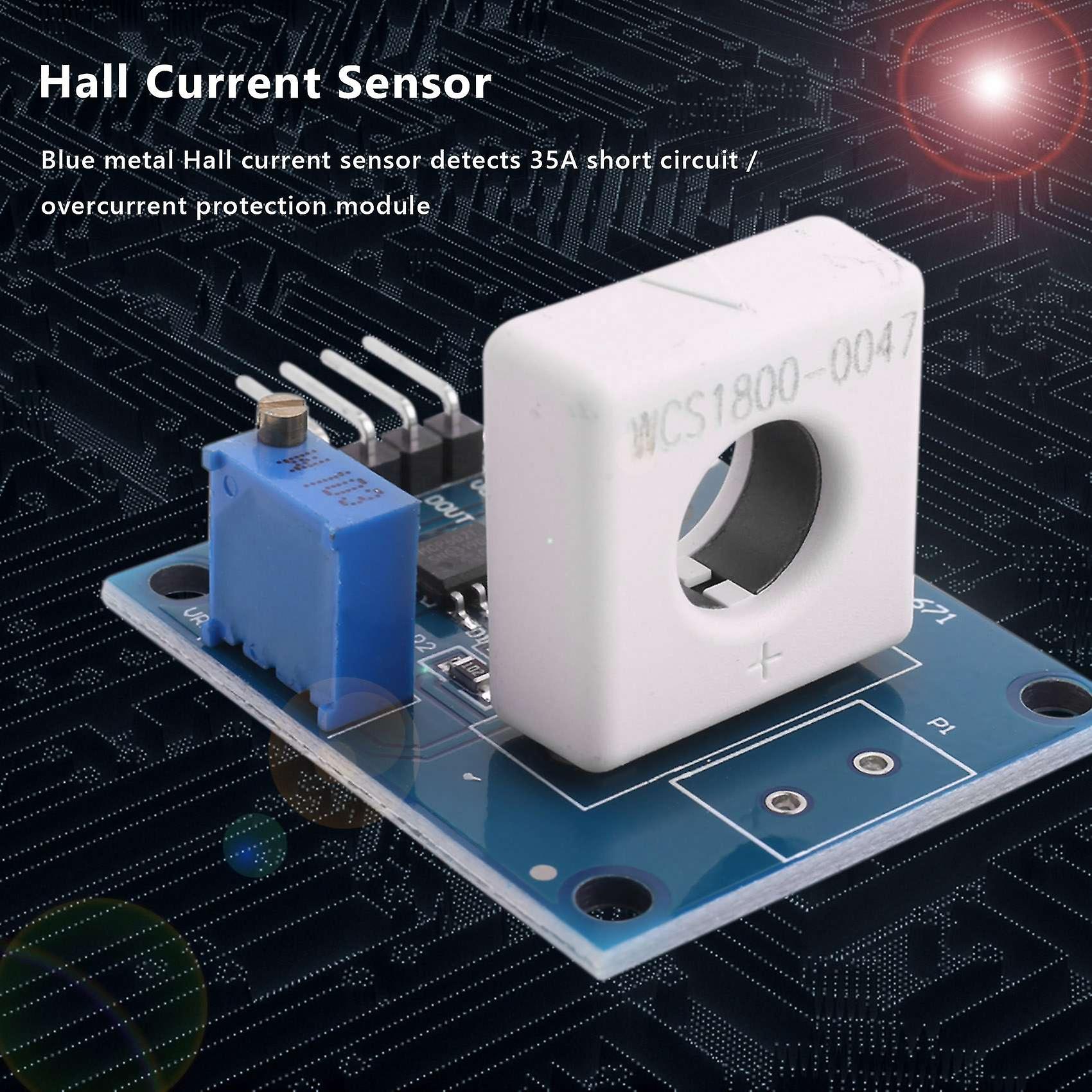WCS Hall Current Sensor Detection Short Circuit Protection Module