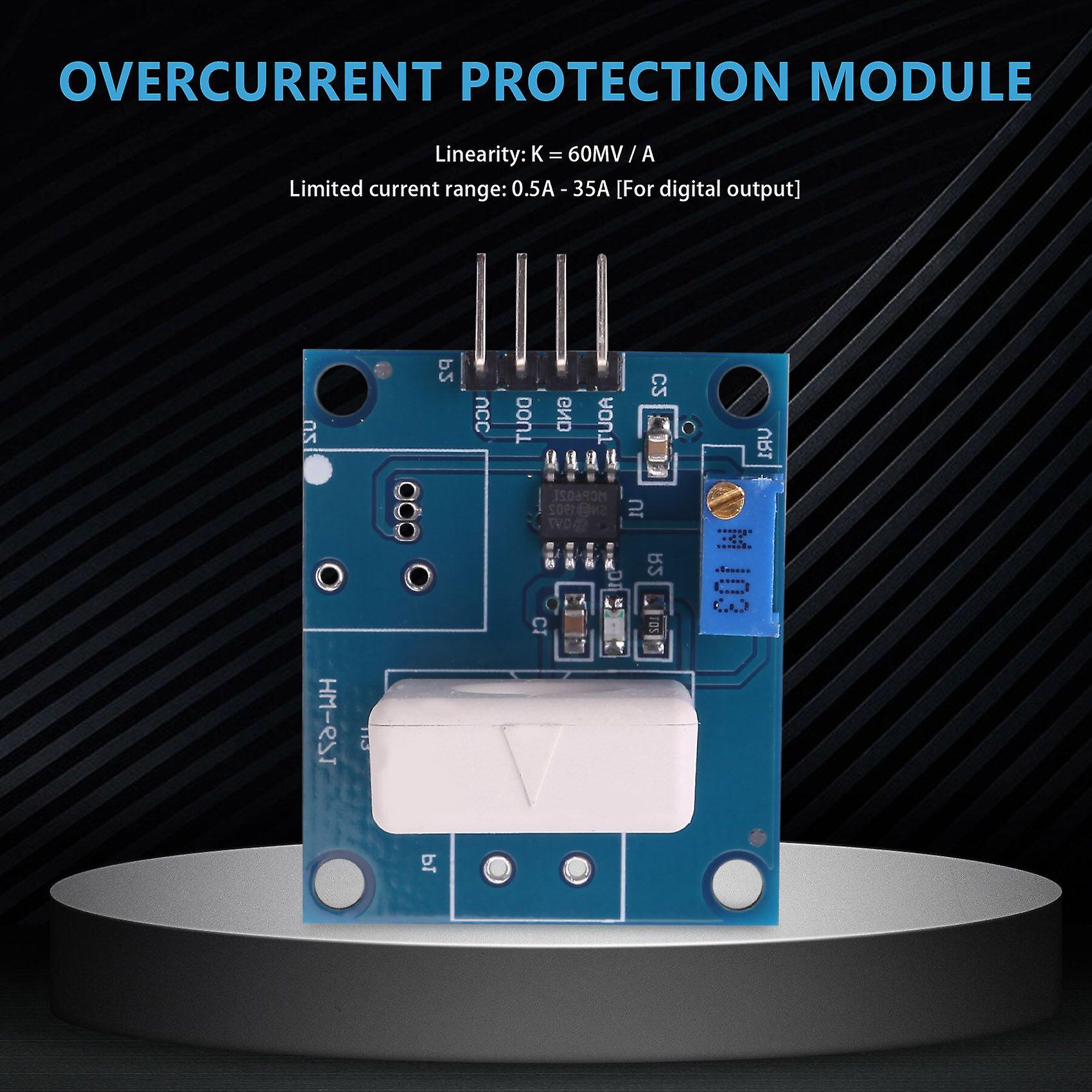 WCS Hall Current Sensor Detection Short Circuit Protection Module