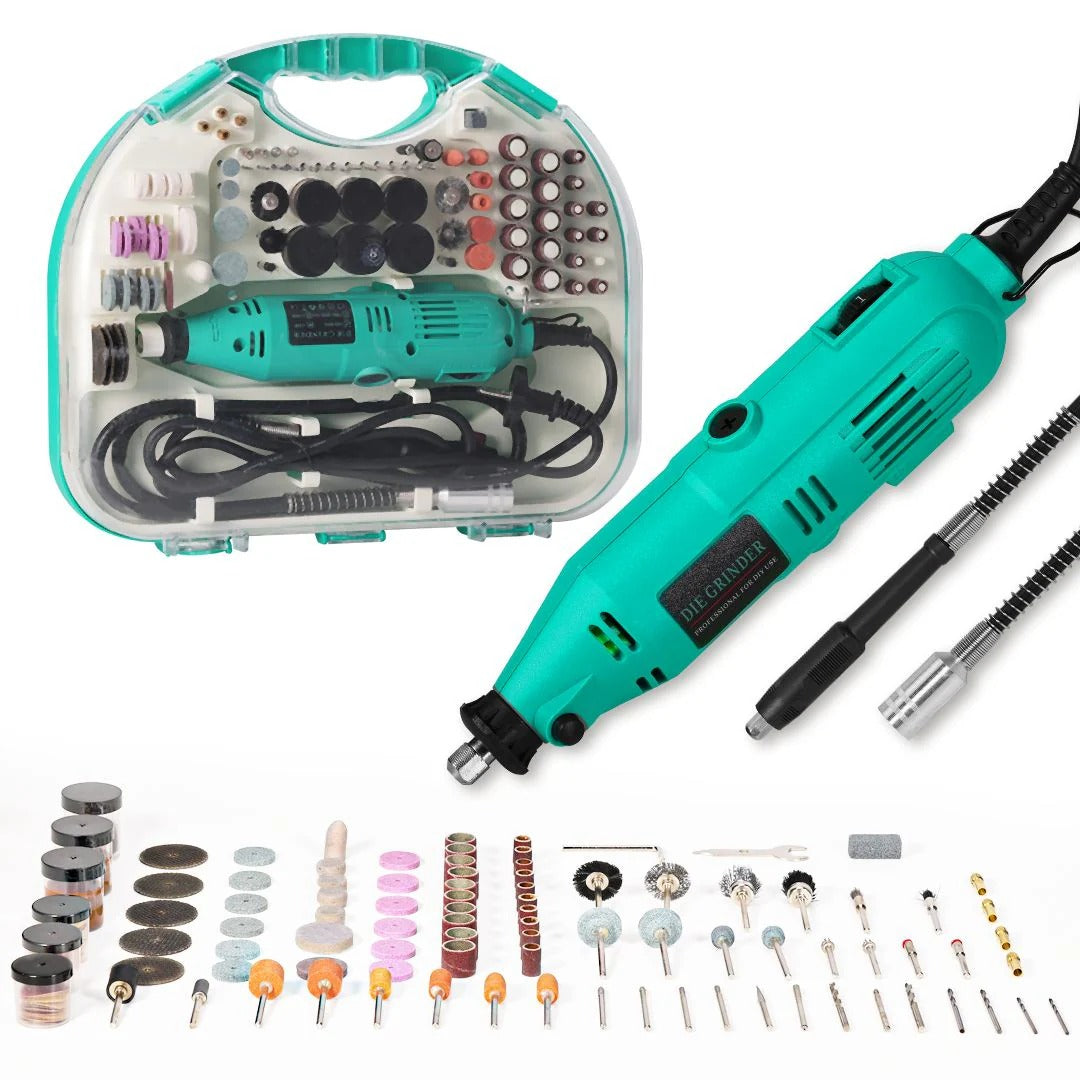 211-Pieces Multifunctional Mini Rotary Die Grinder Kit