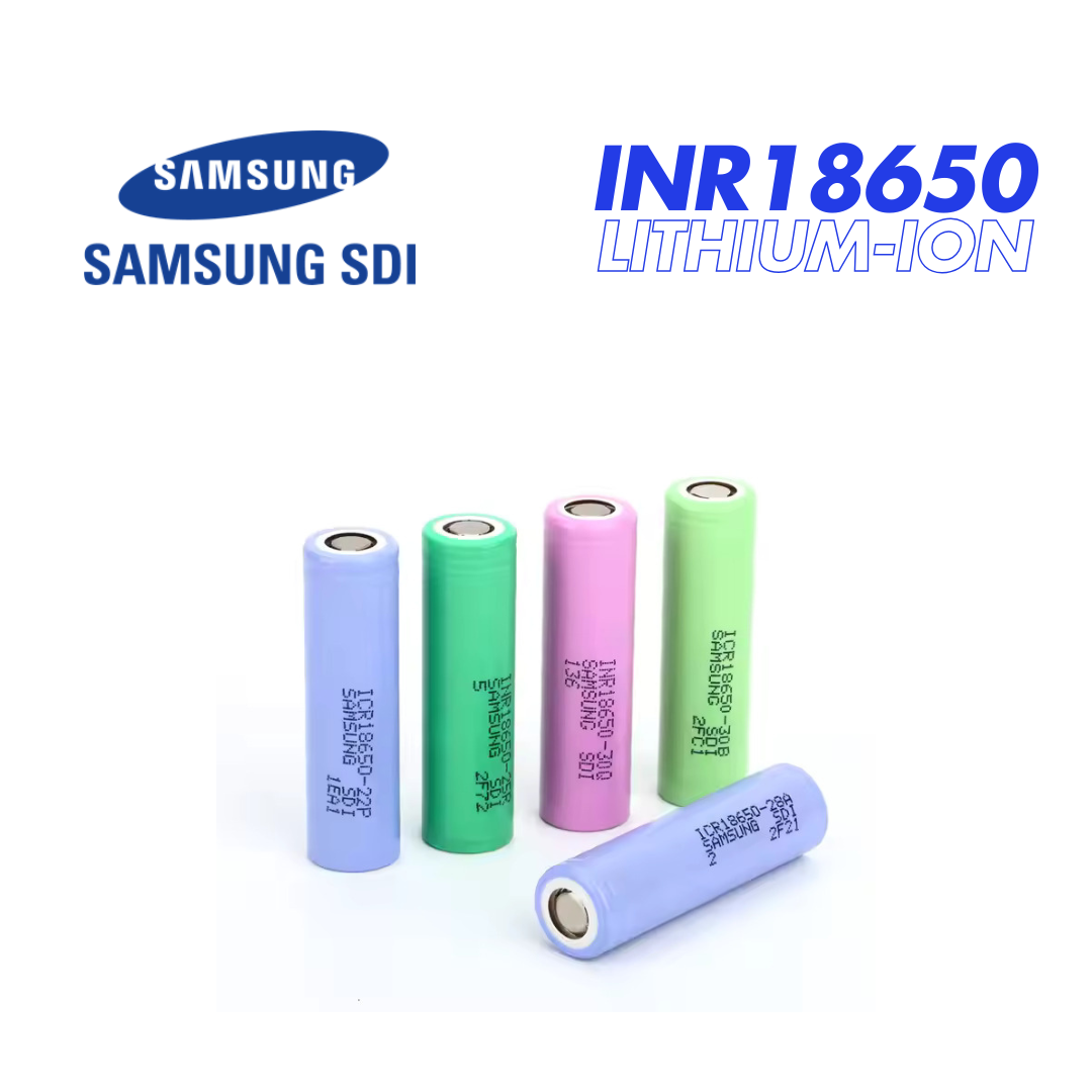 Samsung SDI INR18650 Li-Ion Rechargeable Cells