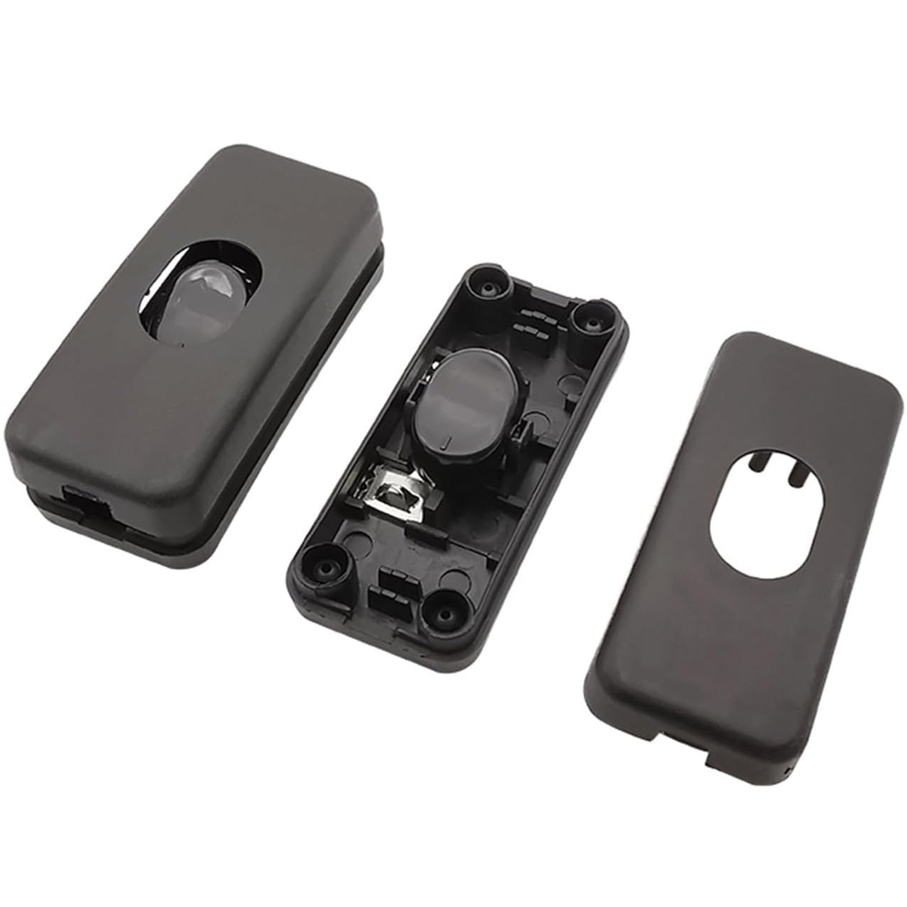 Inline Rocker Switch SPST Half-Way for Lamp Cord