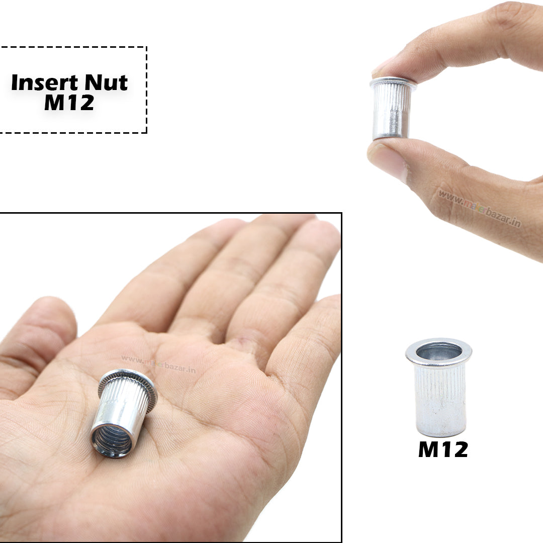 Silver Metal Rivet Insert Nut