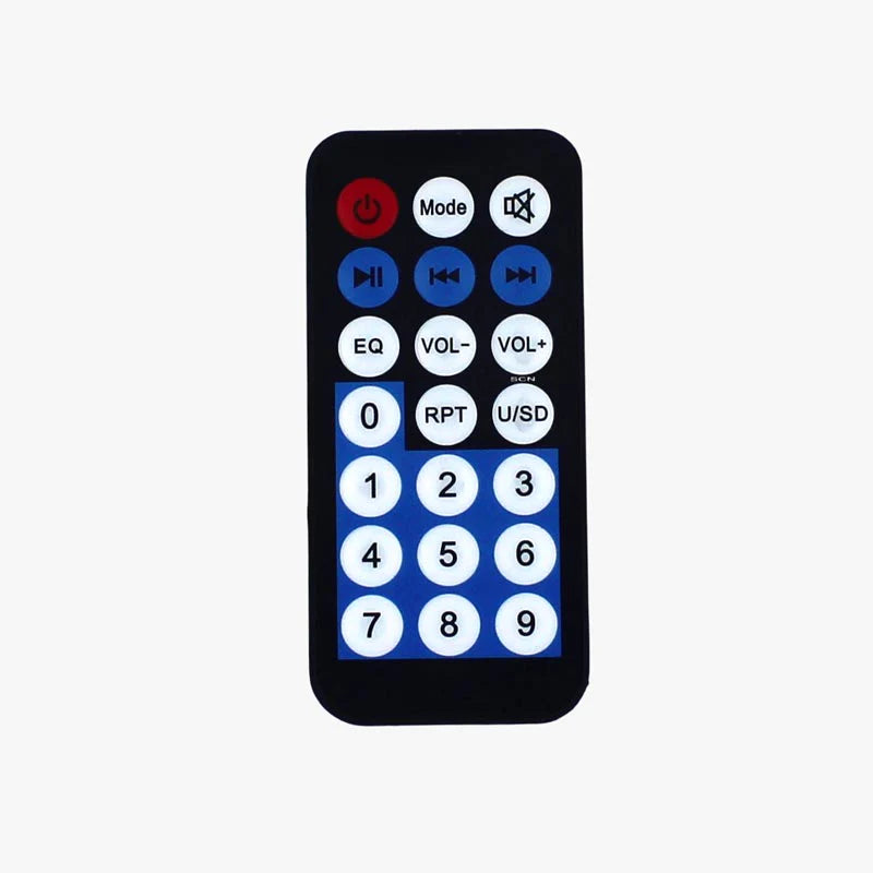 Infrared IR Slim Remote Controller for RC Devices/Audio Player/DIY Projects