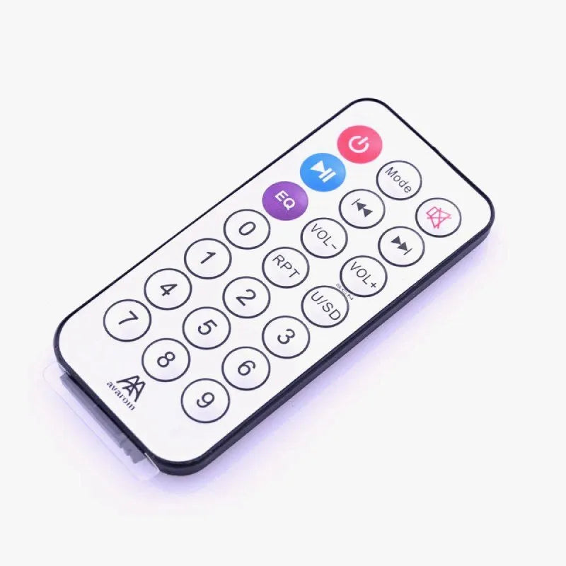 Infrared IR Slim Remote Controller for RC Devices/Audio Player/DIY Projects