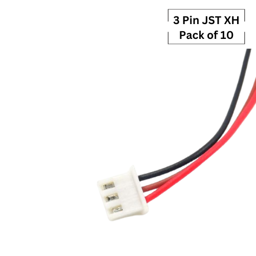 JST XH 2.54mm Female Connector with Wire 10-inch