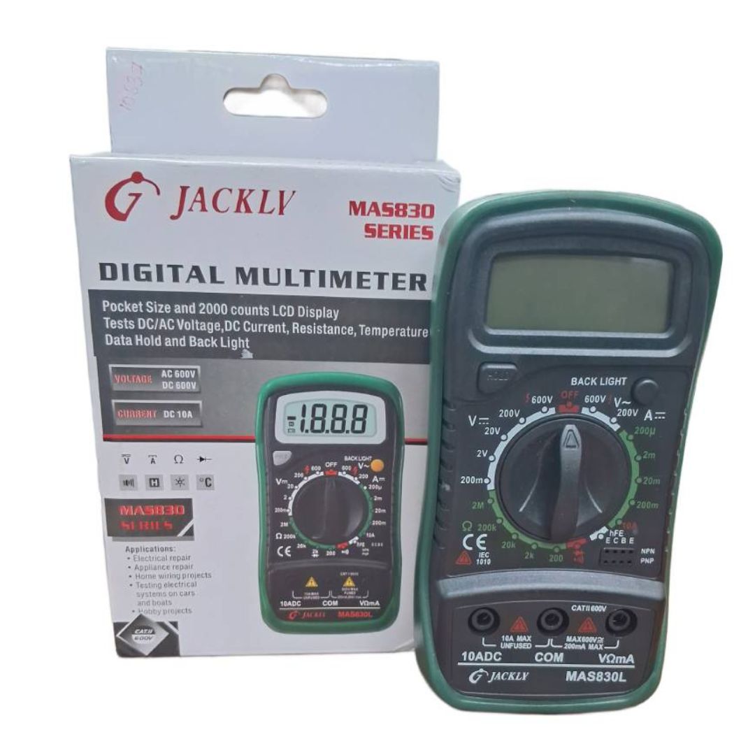 Jackly MAS830 Series Digital Multimeter