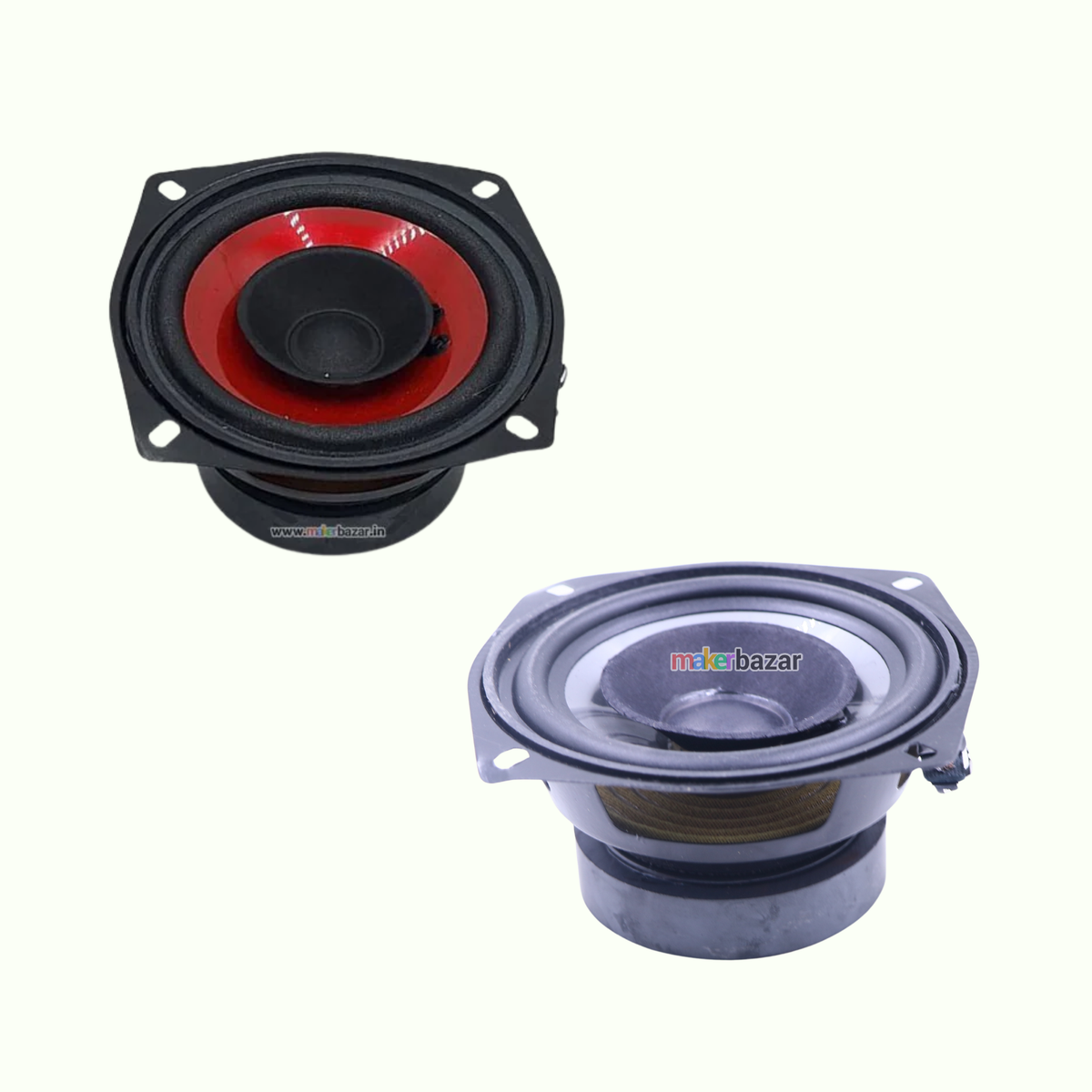 Jenstar: 4/8ohm 4inch Dual Subwoofer 20 Watt