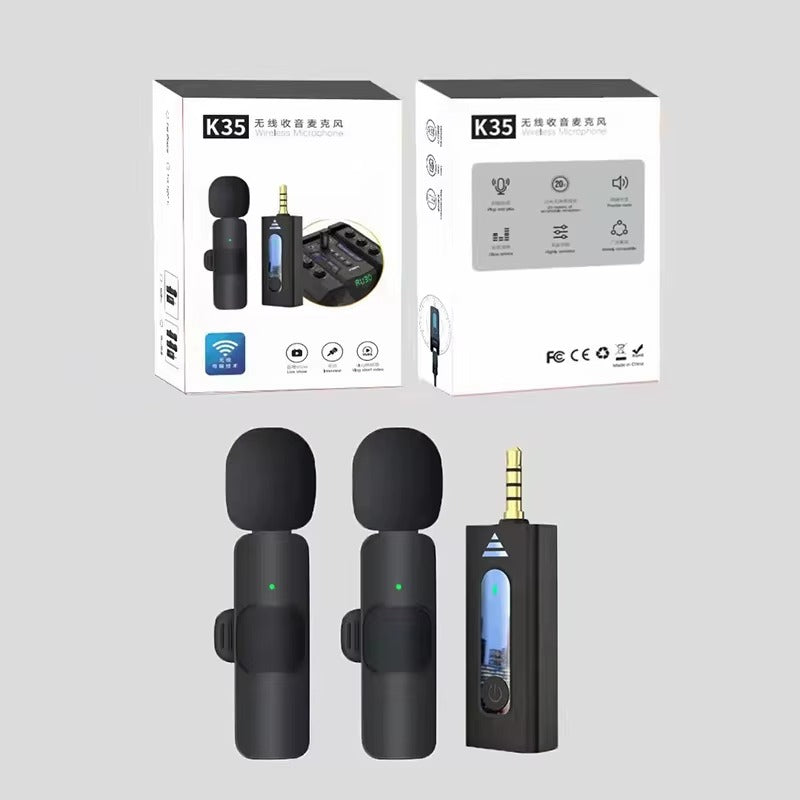 K-Series Wireless Collar Microphone for Iphone/Android