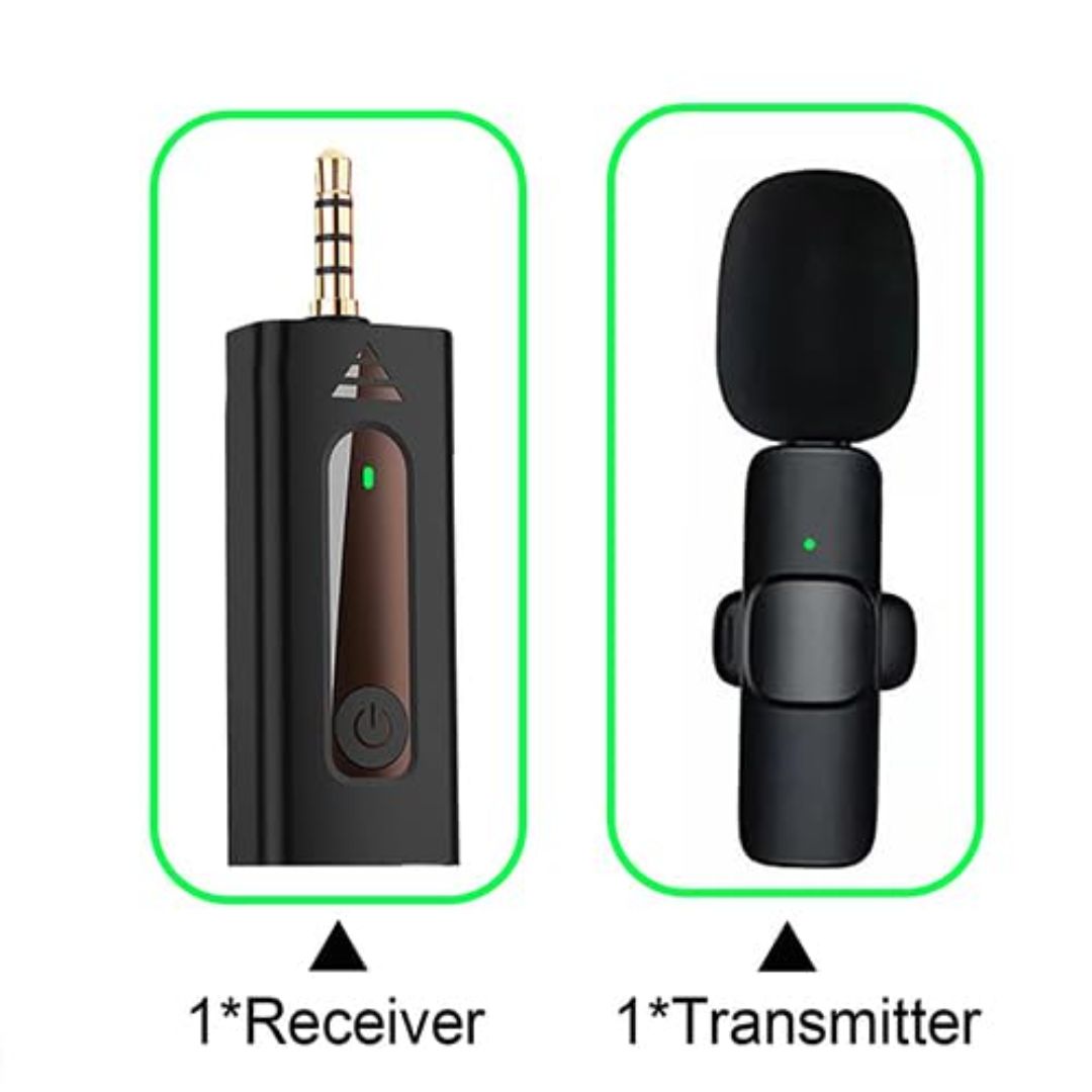 K-Series Wireless Collar Microphone for Iphone/Android