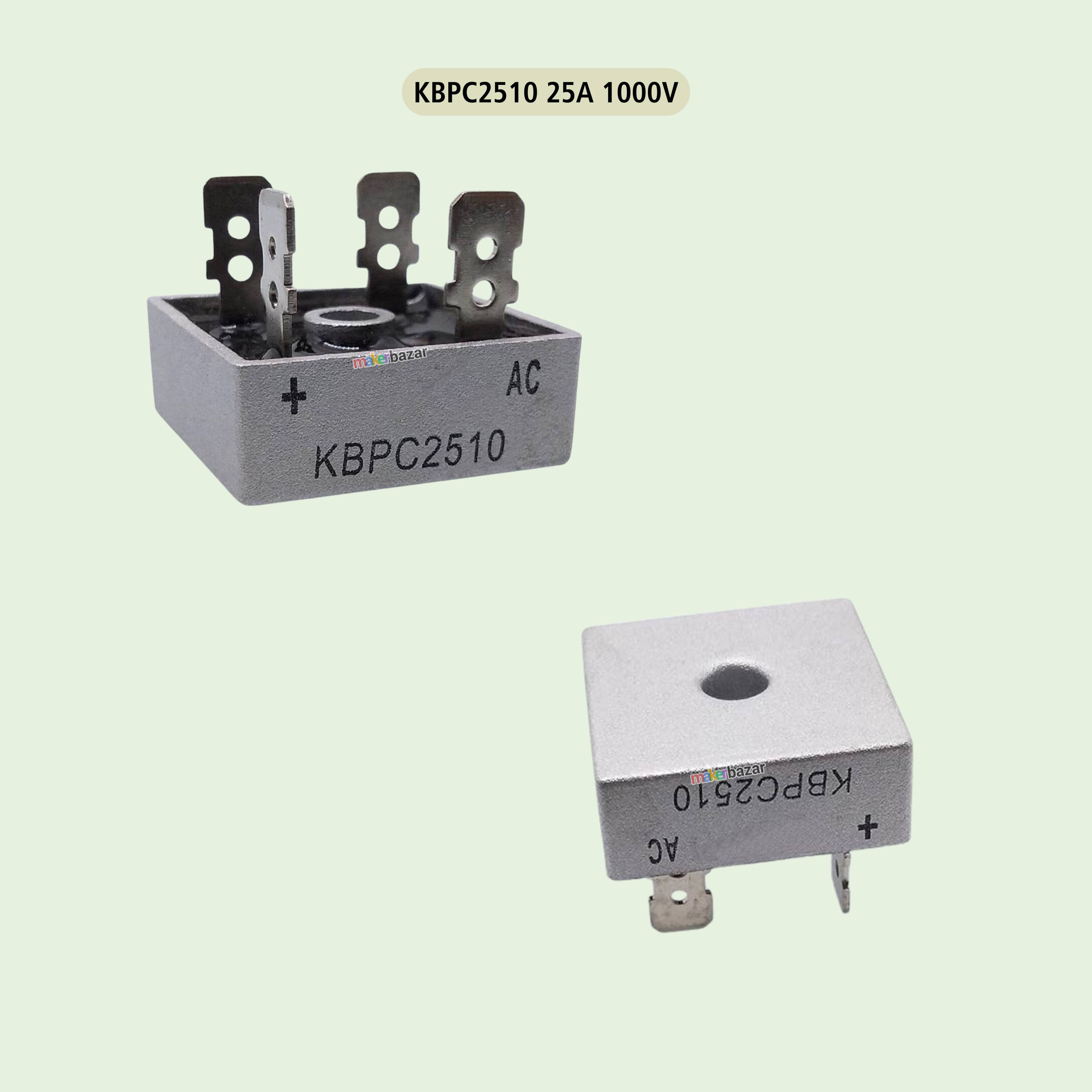 KBPC Diode Bridge Rectifier Module (AC to DC Conversion Module)