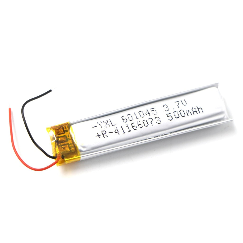 KP: 3.7V 500mAh Lipo Battery - Single Cell Lithium Polymer Battery