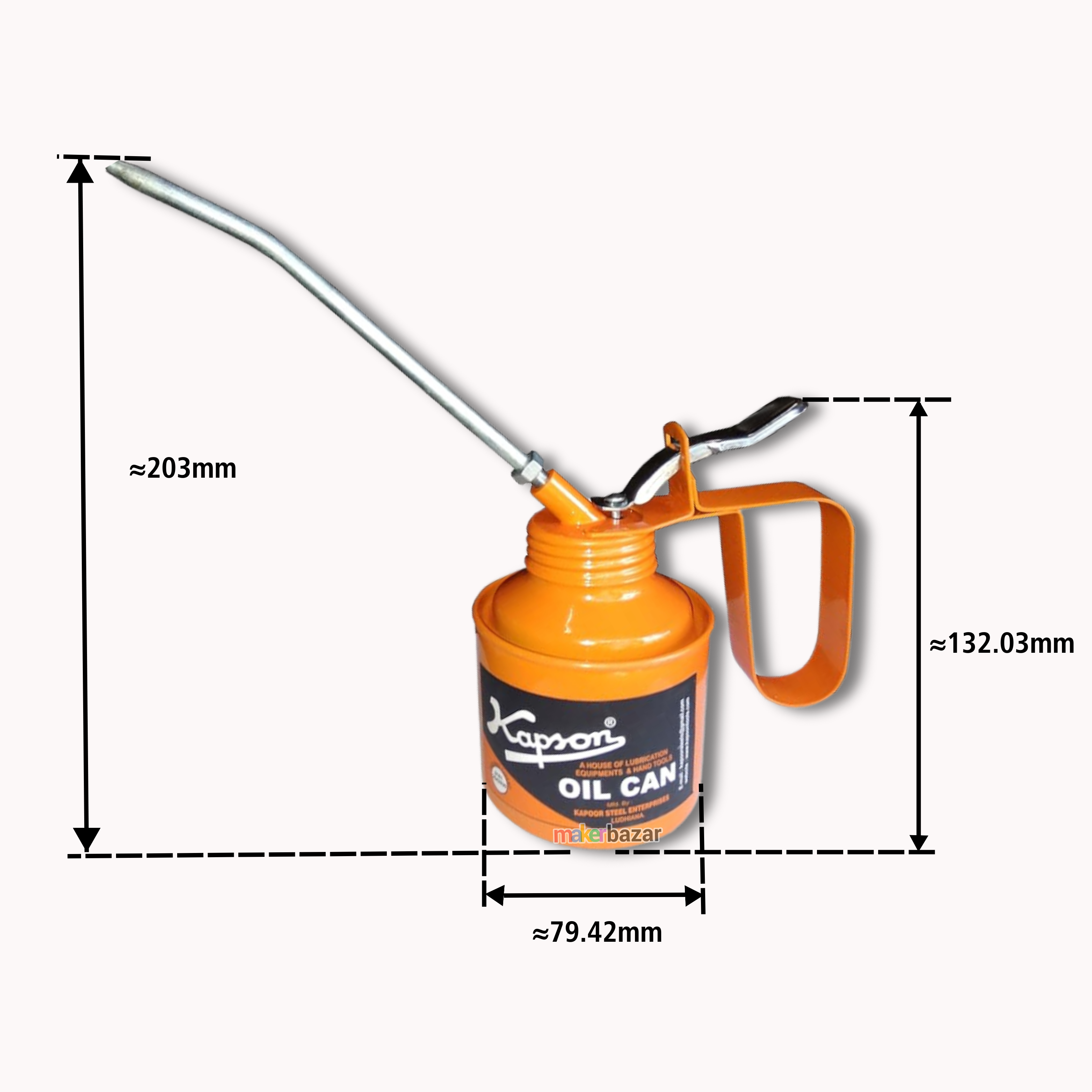 Kapson Heavy Duty Manual Lubrication Oil Can