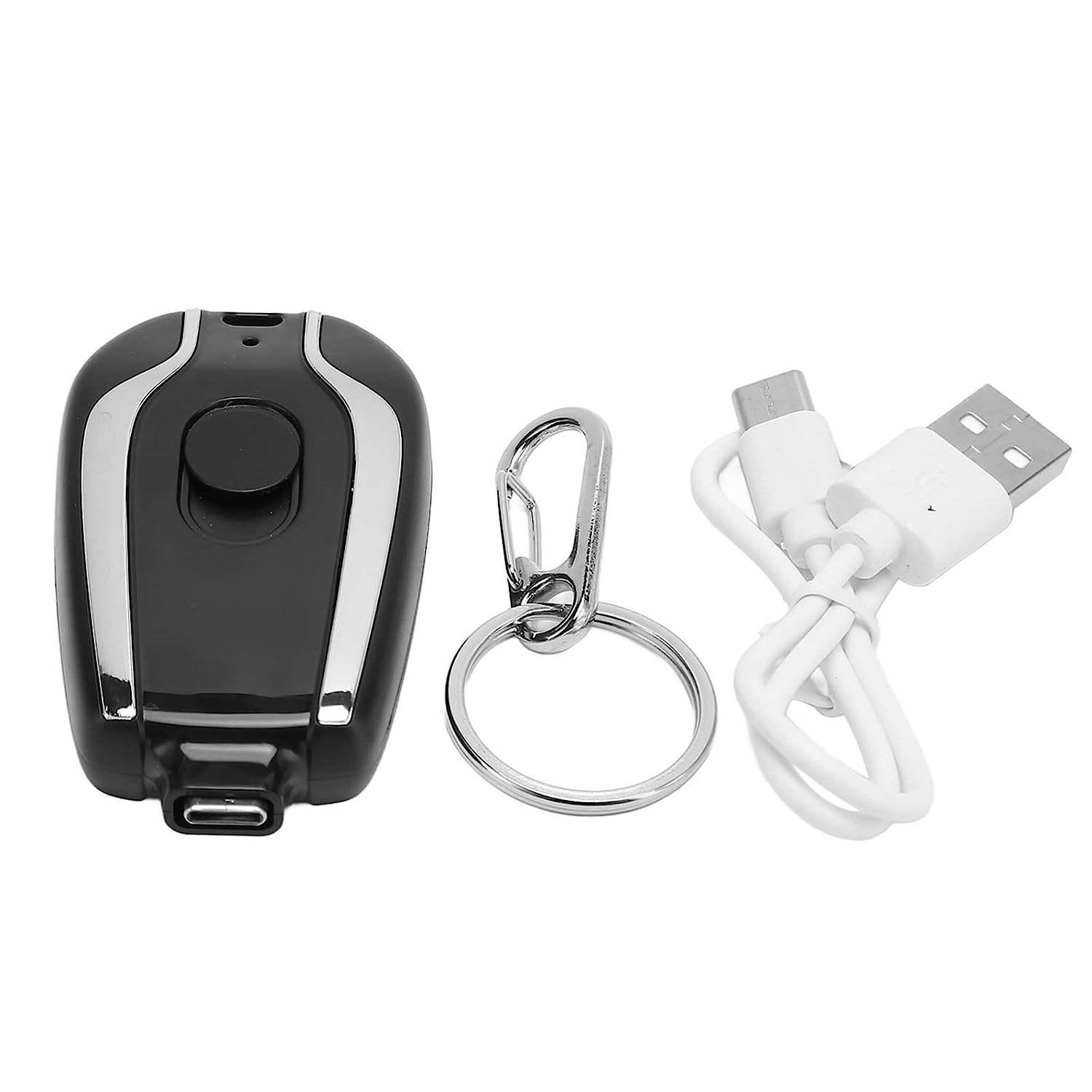 Portable Key Chain Power Bank Charger Type-C USB