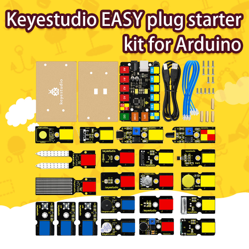 Keyestudio: KS0158 EASY Plug Starter Learning Kit for Arduino