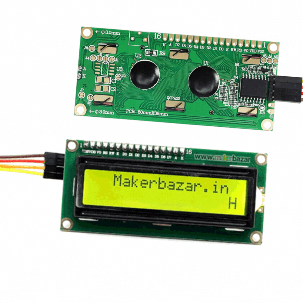 16x2 LCD1602 Parallel LCD Display With IIC I2C Interface