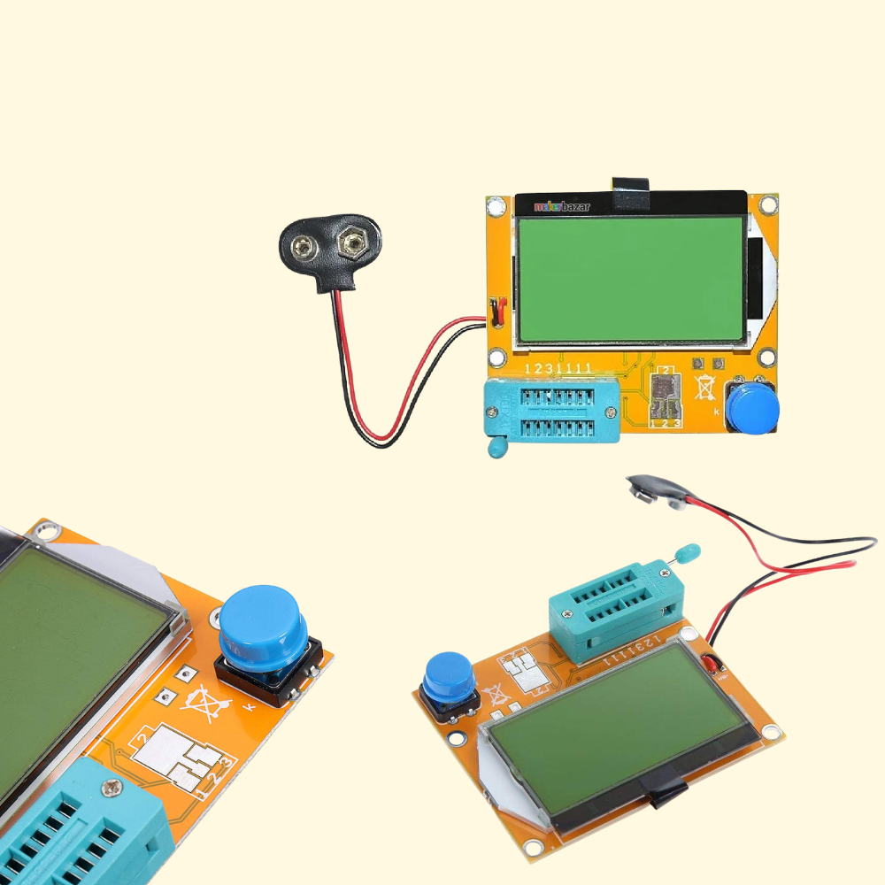 LCR-T4 Multifunctional Graphical Tester with ESR, LCR & 12864 LCD