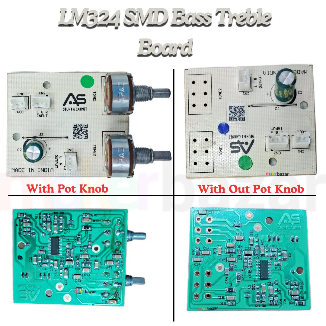 LM324 SMD Bass Treble Board