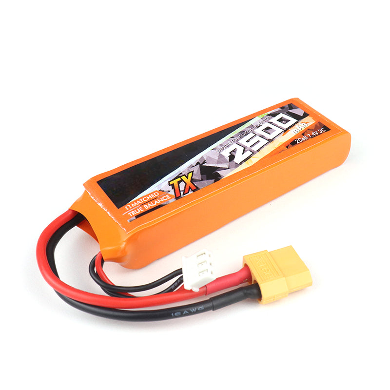 7.4V 2Cell LiPo Battery 2S Lithium Polymer Pack