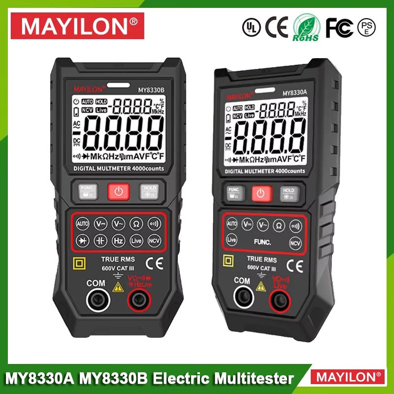 MY8330 Professional Digital Multimeter with Automatic Measuring Range
