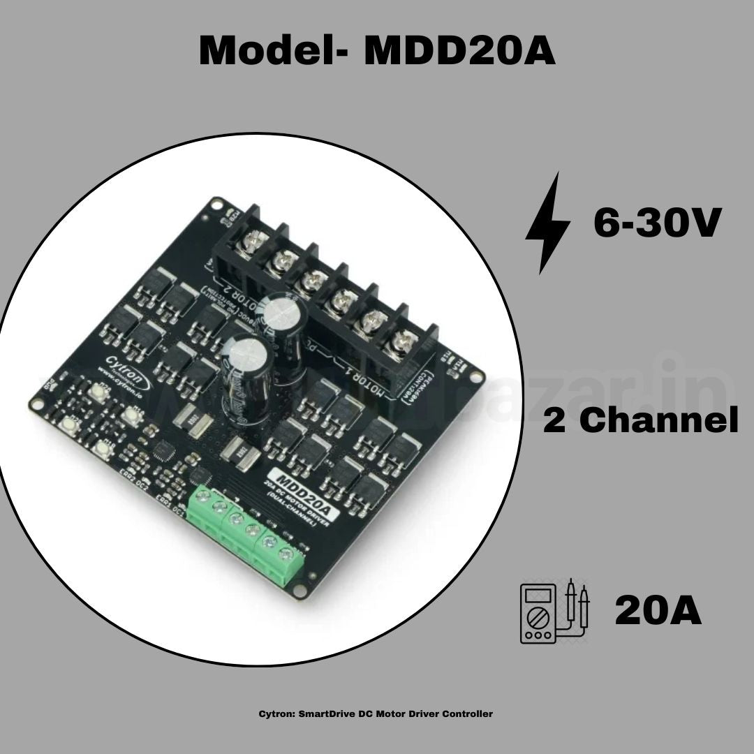 Cytron: SmartDrive DC Motor Driver Controller Series