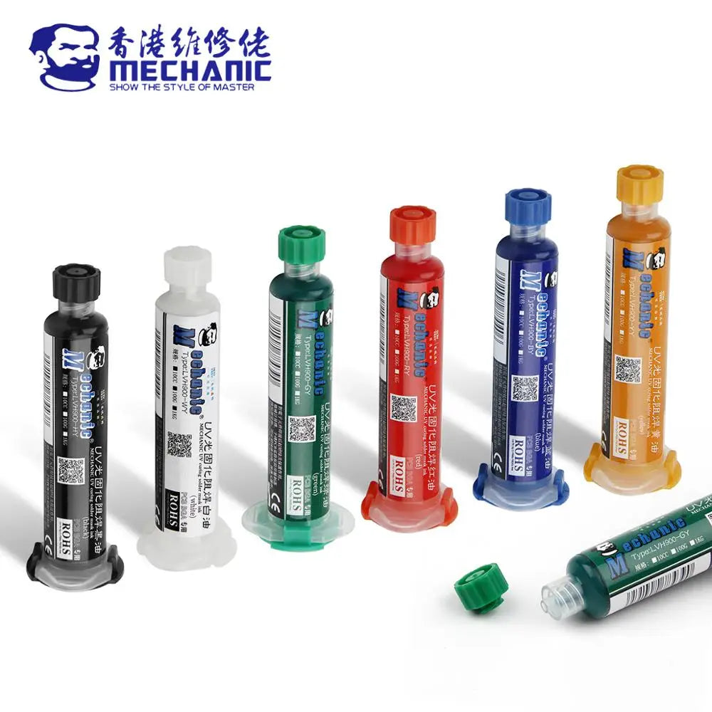 Mechanic: 10cc UVH900 Series UV Curing Solder Mask Ink