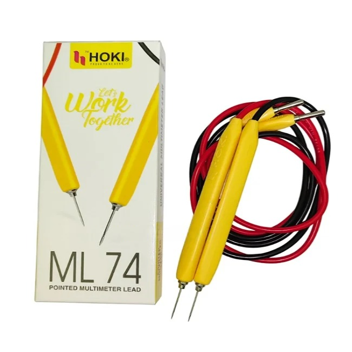 HOKI: ML-XX Long Pin Multimeter Lead Testing Probes