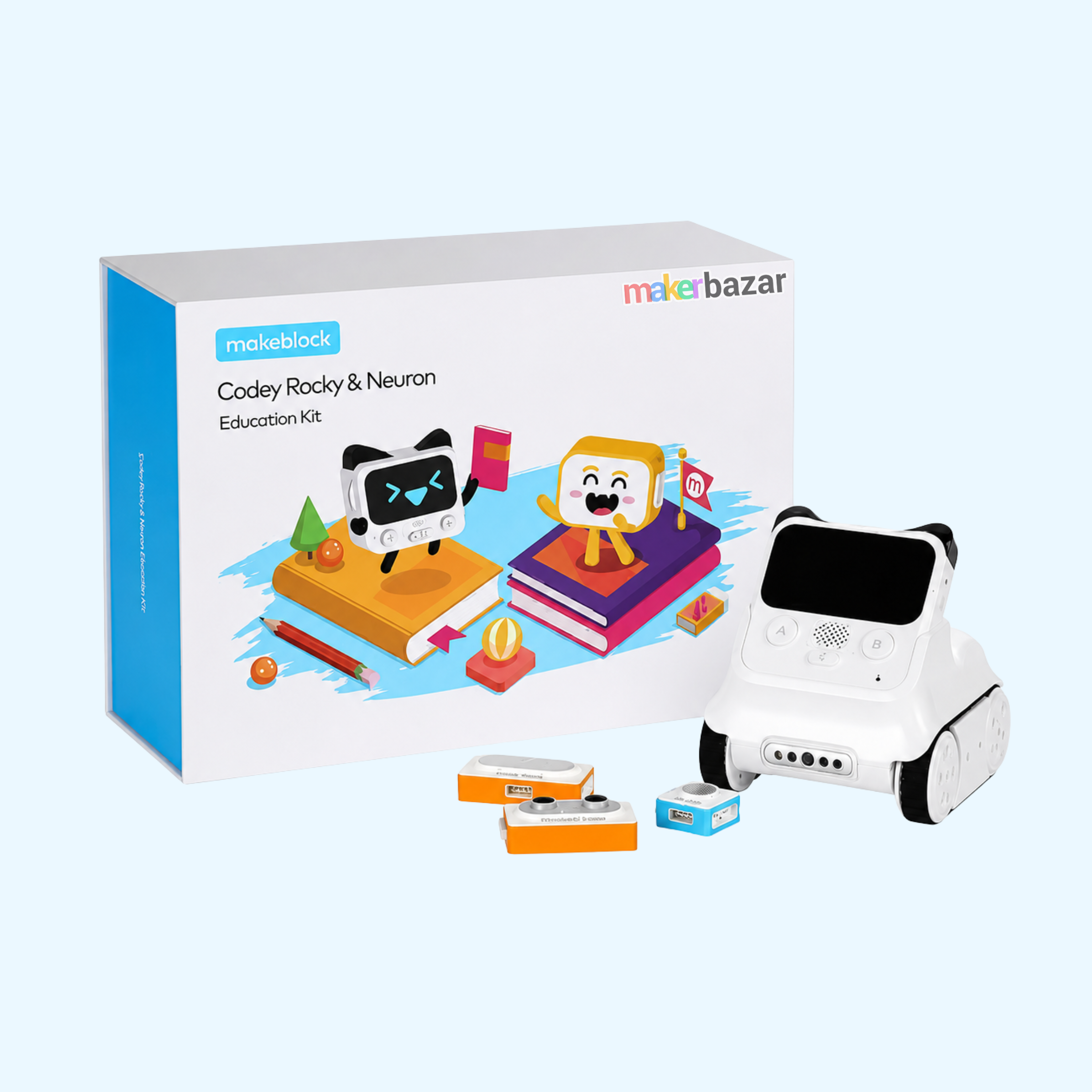 Makeblock Codey Rocky & Neuron Education Kit – Programmable STEM Learning Robot Kit