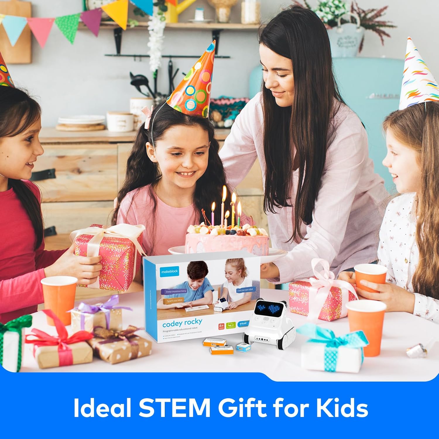 Makeblock Codey Rocky: Smart Robot Toy for Interactive Playing and Learning