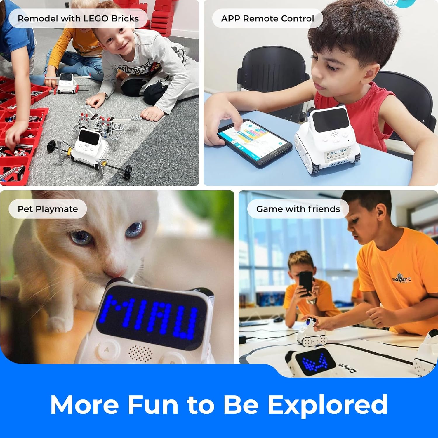 Makeblock Codey Rocky: Smart Robot Toy for Interactive Playing and Learning