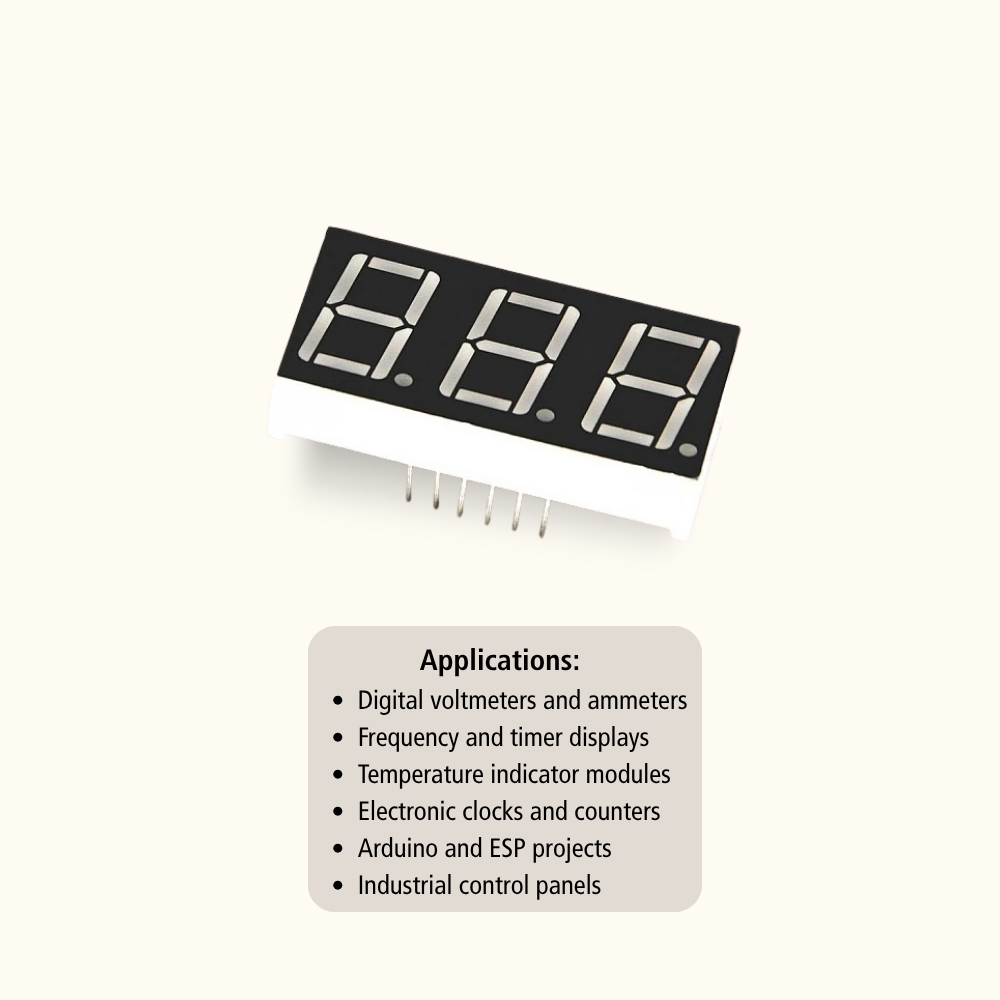 0.41-Inch 7-Segment LED Display Module (STD423H)
