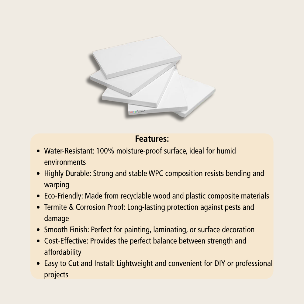 WPC Planks Water-Resistant Decorative Board