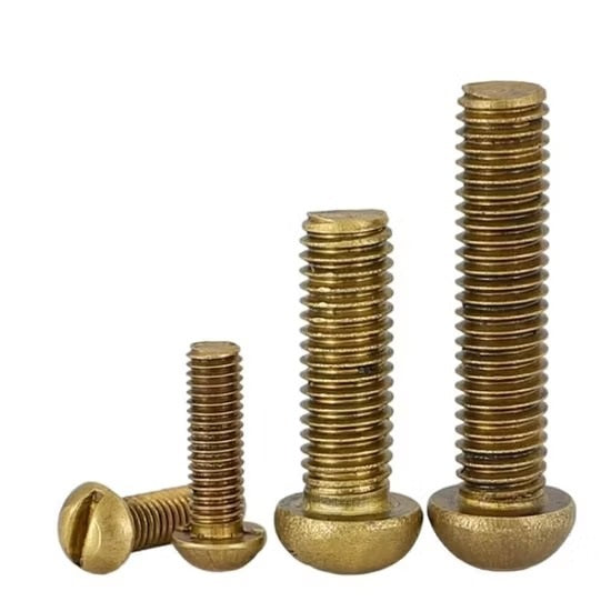 M6 Yellow/Golden Slotted/ Phillips Screw/Bolt