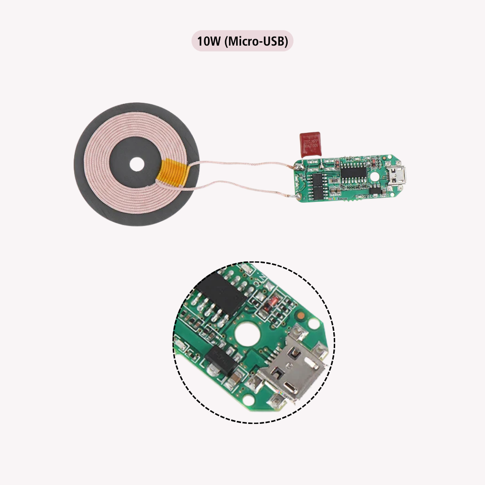 5V Fast Charging Wireless Charger PCBA DIY Accessories Standard