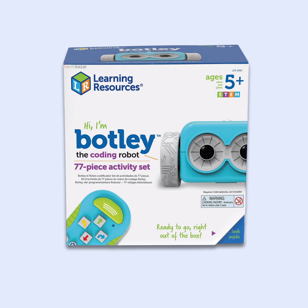 Botley the Coding Robot – Screen-Free STEM Learning Toy for Kids (77-Piece Activity Set)