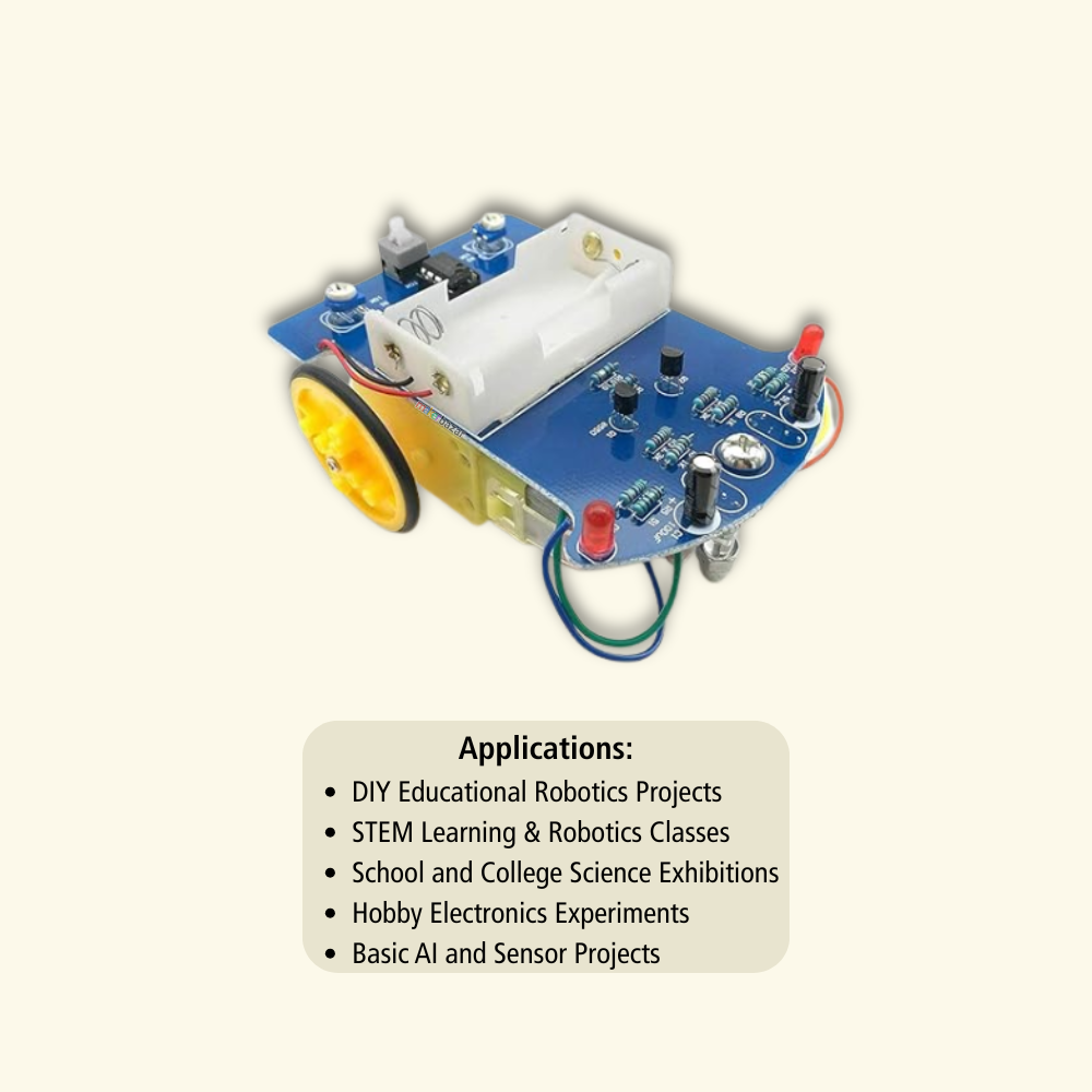 DIY D2-1 Intelligent Line Follower / Tracing Car Kit