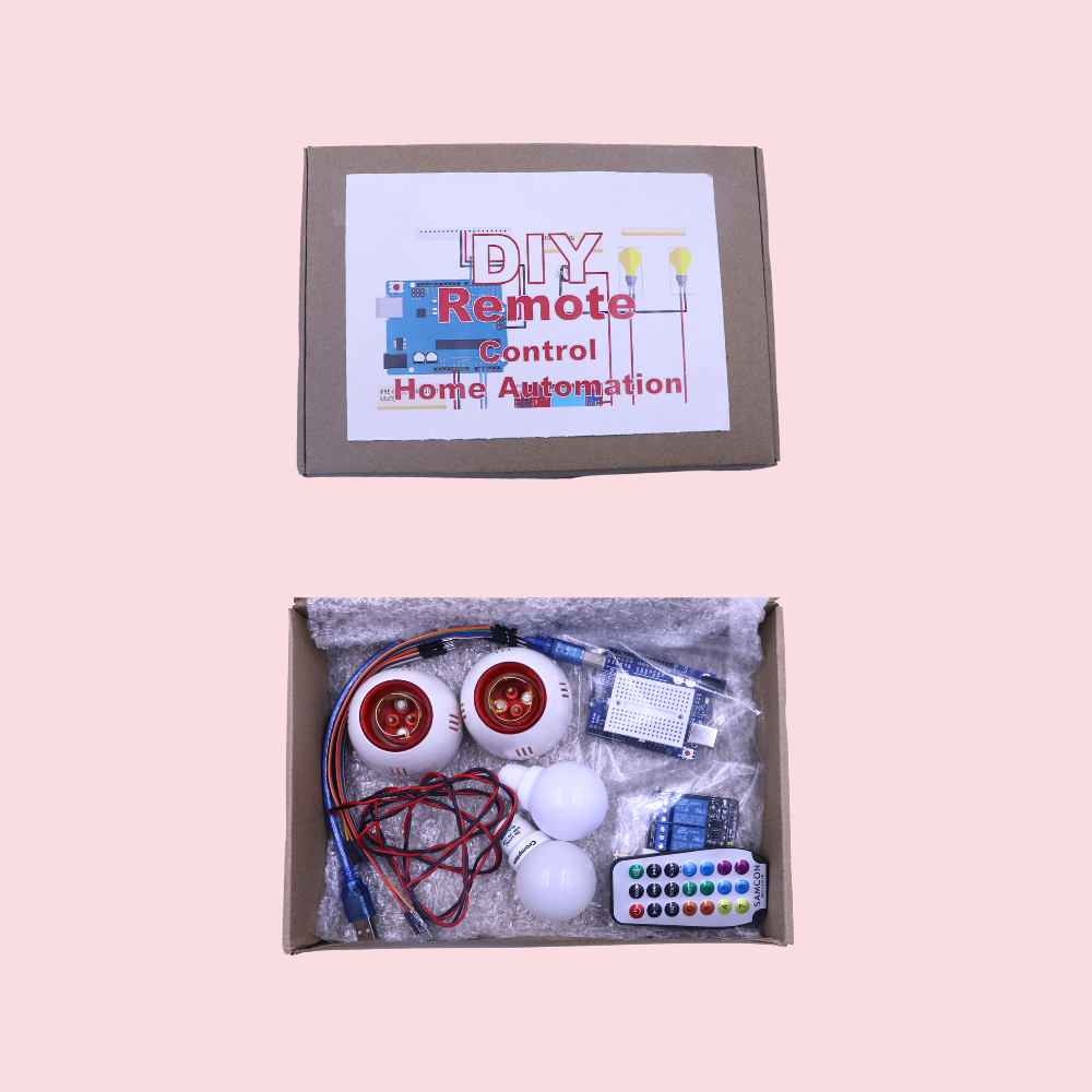 DIY Remote Control Home Automation Kit – Arduino Based Smart Wireless Switching Project Kit