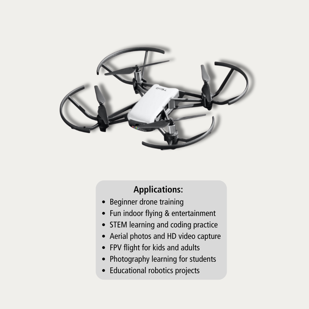 DJI Tello Nano Drone – 720p HD Camera | Mini Quadcopter