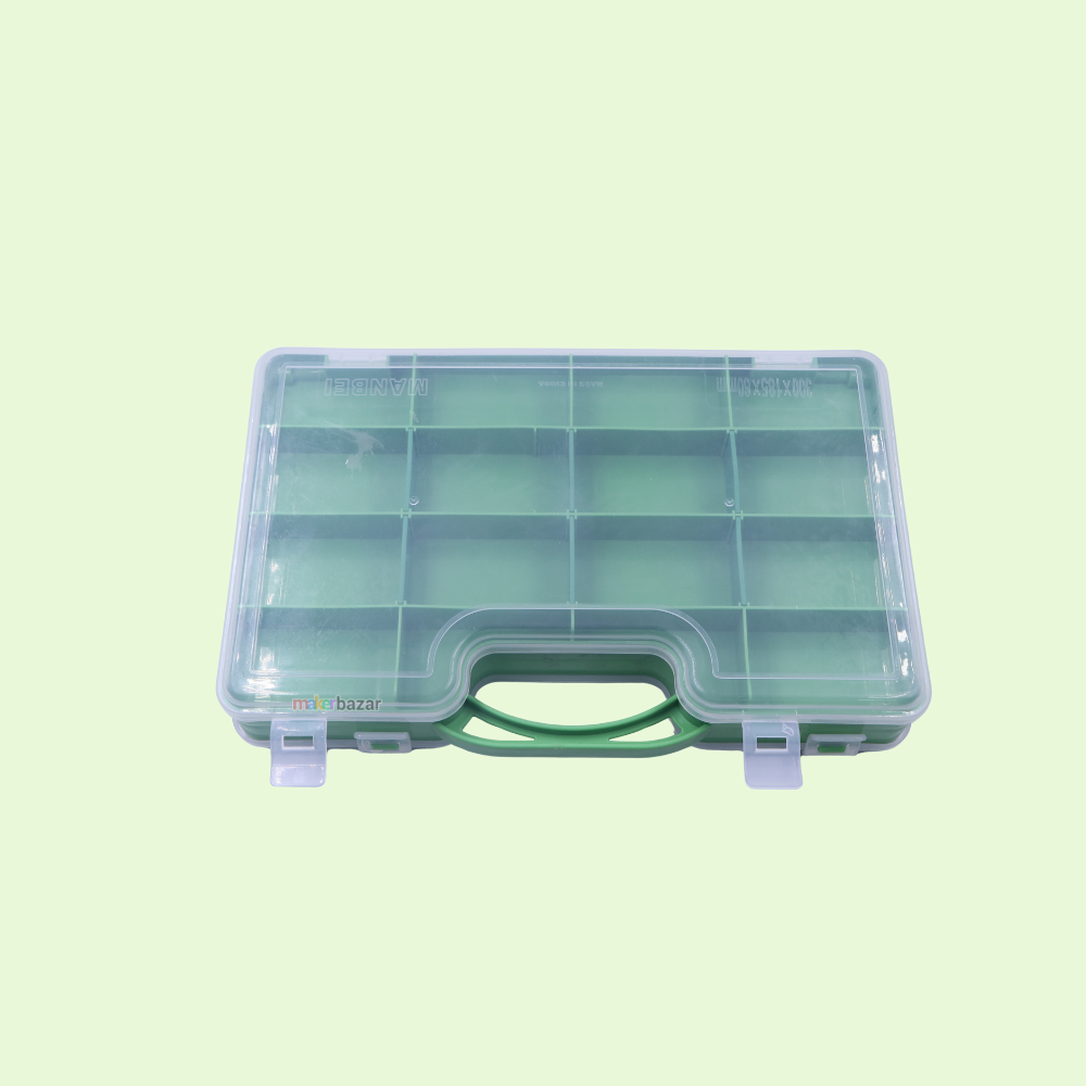 B-300 Double-Sided Plastic Tool Box with Compartments