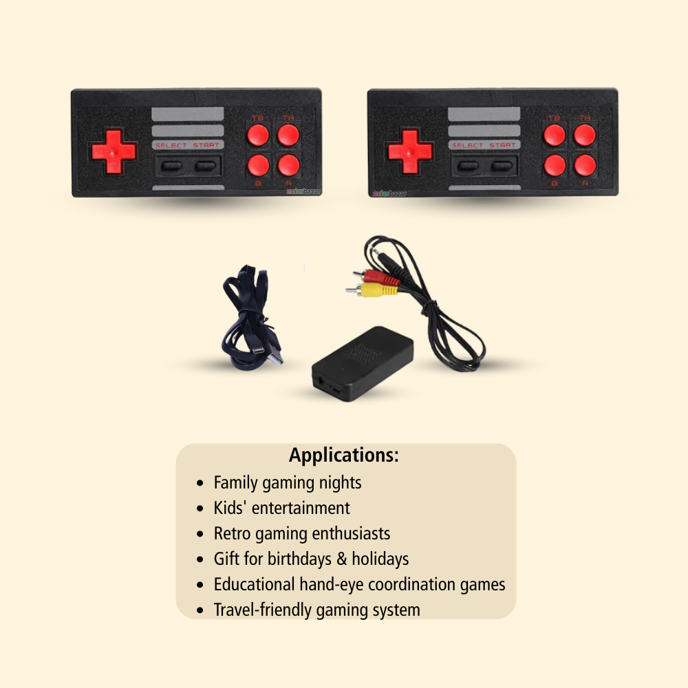Mini Retro Game Box with Remote