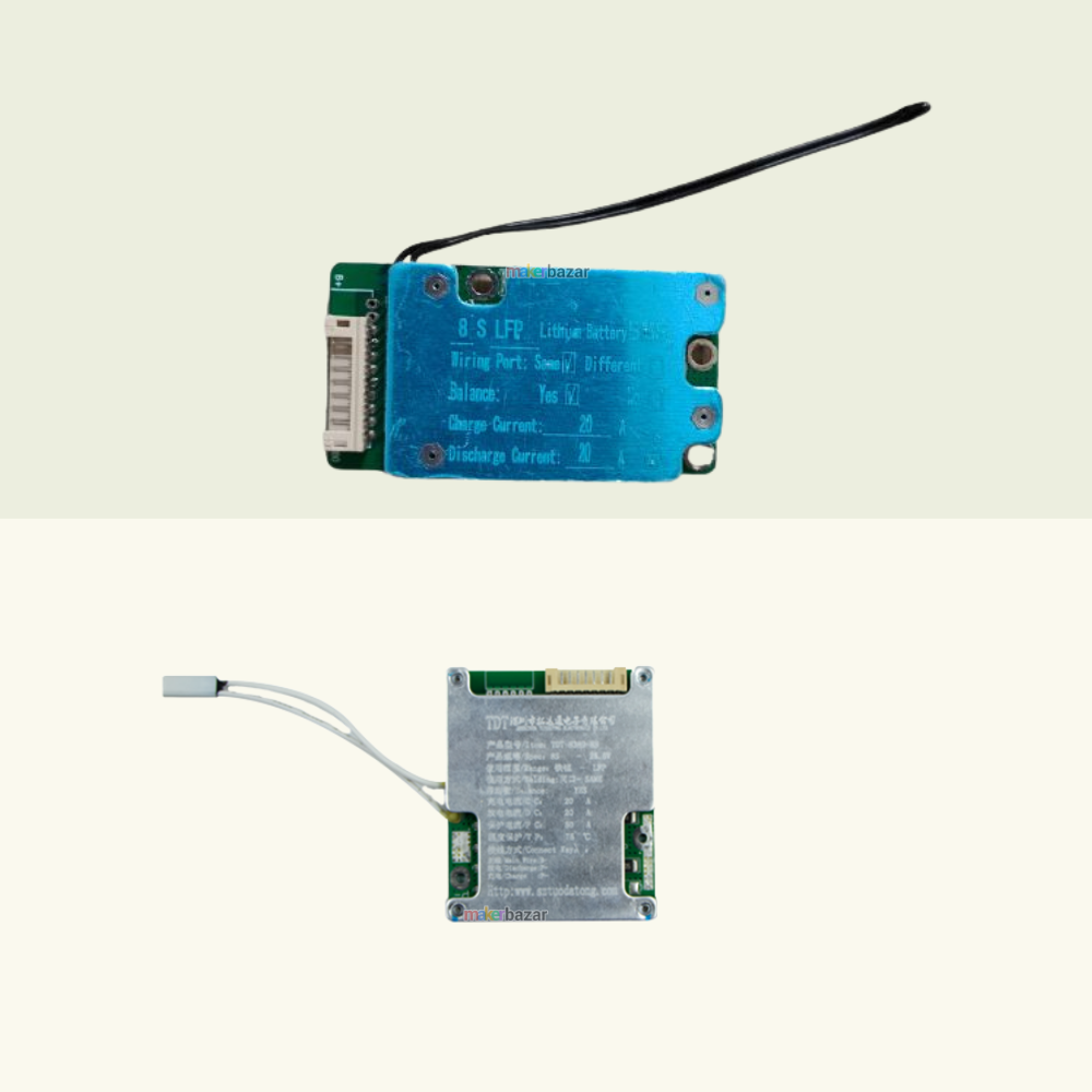 25.6V BMS 8S 20A LFP 32650 Lithium Battery Protection Board (Only For LifePo4)