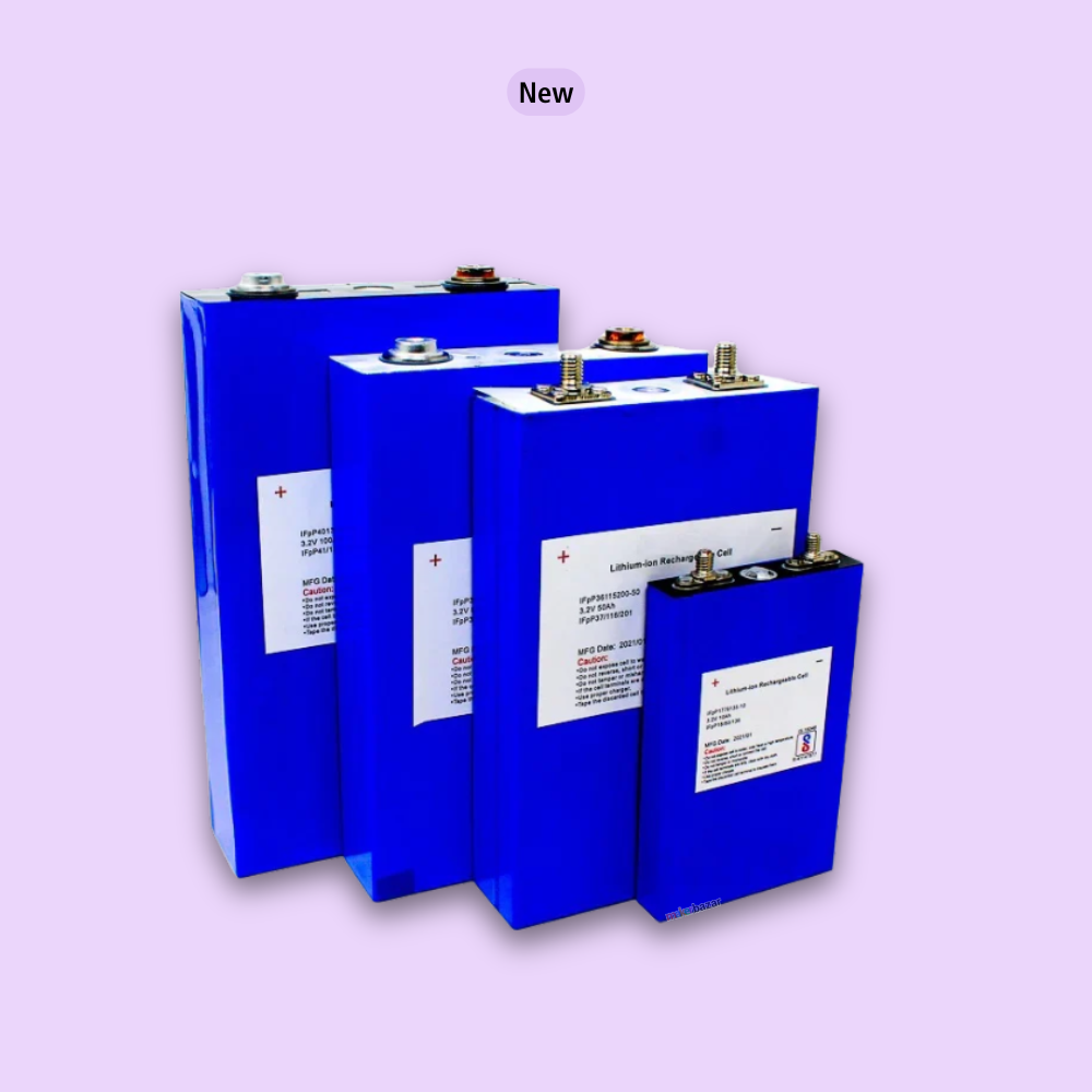 Highstar 3.2V 100Ah Prismatic Lithium Rechargeable Cell LiFePO4 Battery