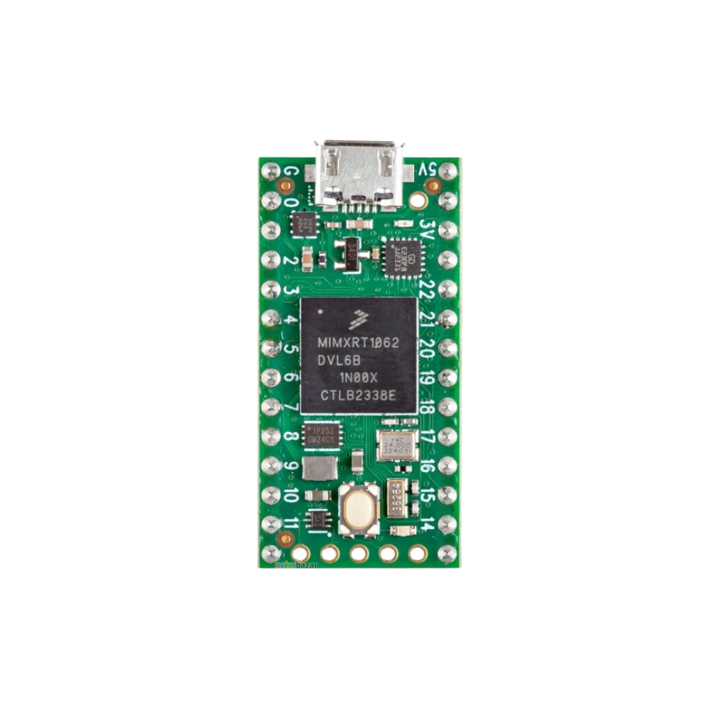 Teensy 4.0 Development Board with Pre-Soldered Headers – ARM Cortex-M7 600MHz Microcontroller