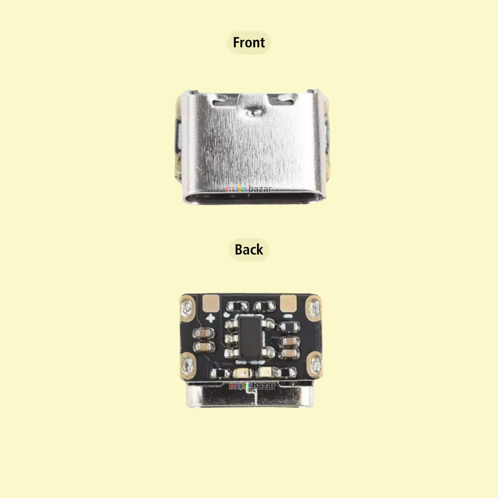 3.7V Type-C Mini Keyboard Charging Power Plate Lithium-Ion Module