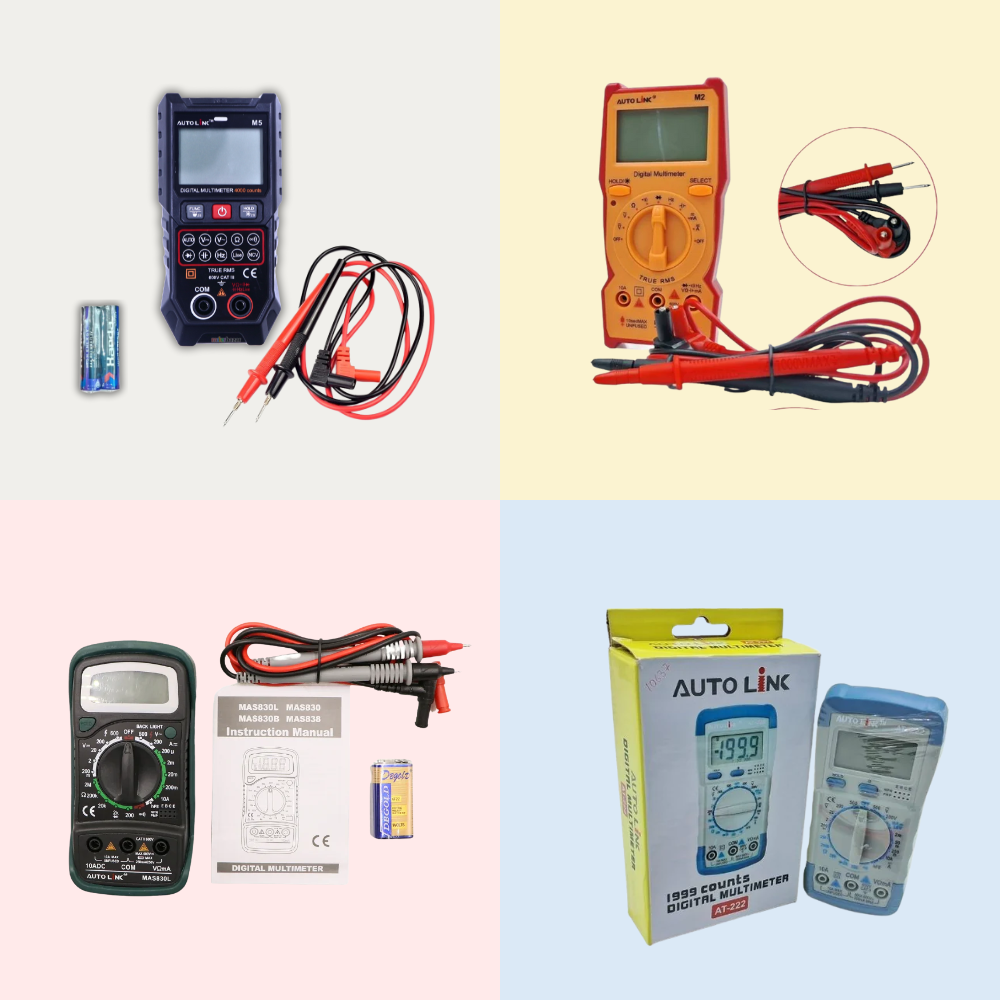 AutoLink: Digital Multimeters for Safe & Efficient Electrical Testing