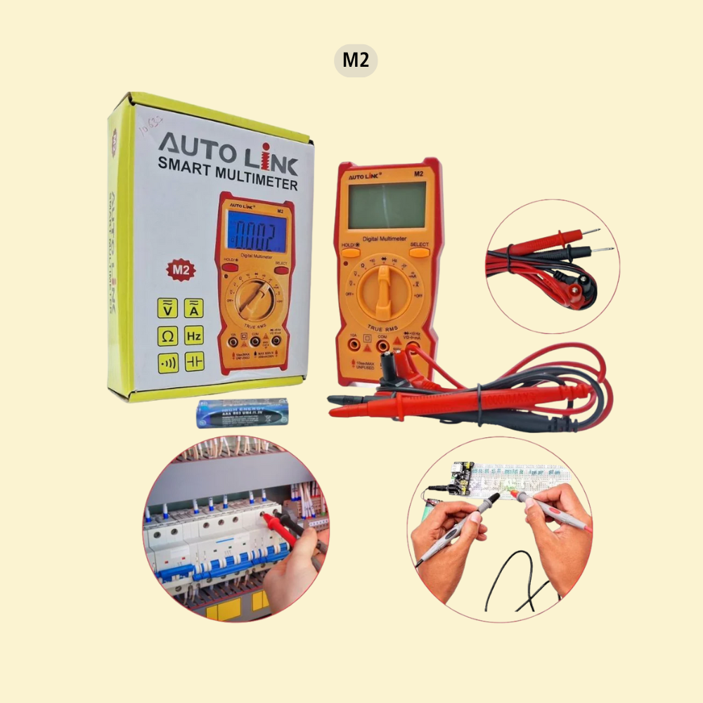 AutoLink: Digital Multimeters for Safe & Efficient Electrical Testing