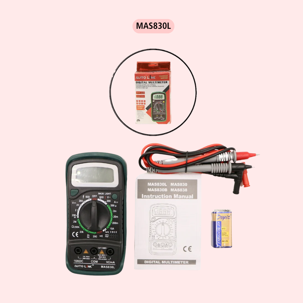 AutoLink: Digital Multimeters for Safe & Efficient Electrical Testing